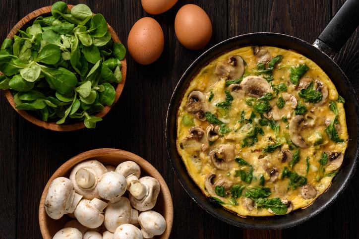 Omelette Champignons