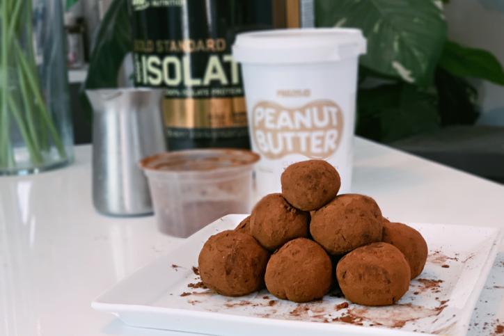 Truffes protéinées